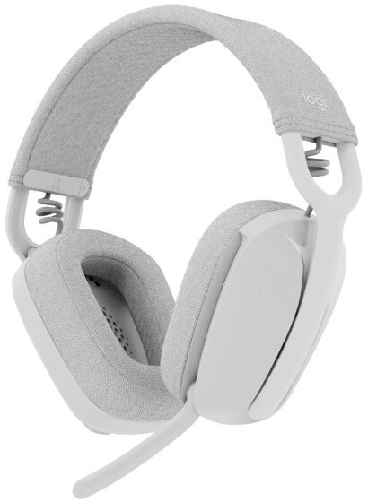 Headset Logitech ZONE Vibe 100 Bluetooth Branco