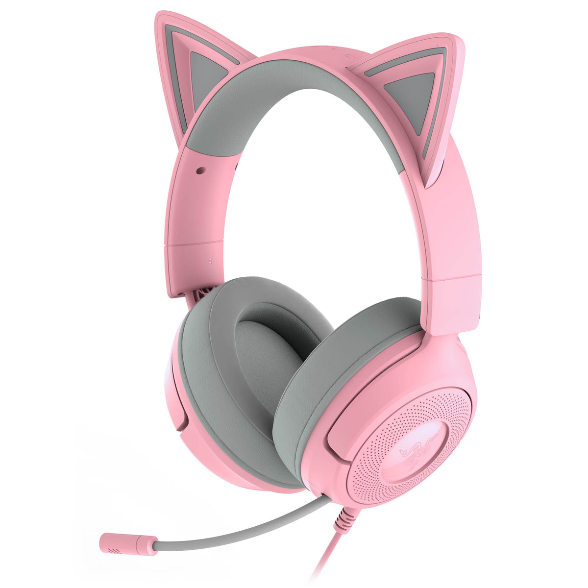 Headset Razer Kraken Kitty V3 X Wireless/Bluetooth Quartz