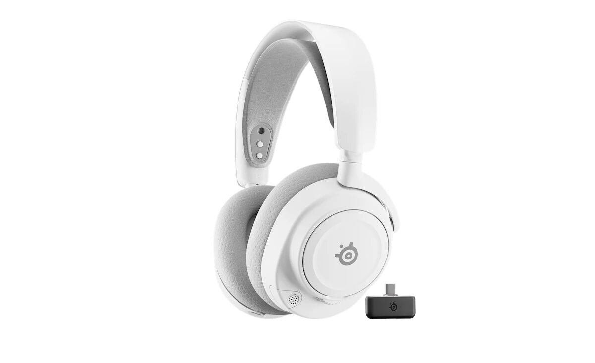 Headset SteelSeries Arctis Nova 7P Gen 2 Wireless/Bluetooth Branco