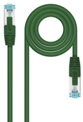 Cabo de Rede Nanocable RJ45 LSZH CAT.7 600MHZ SFTP AWG26 1 M Verde