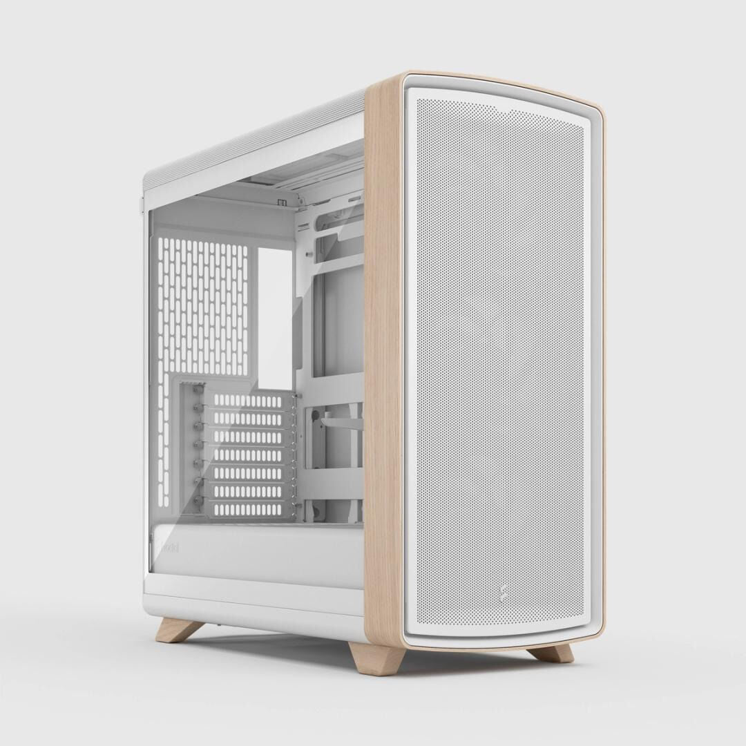 Caixa E-ATX Fractal Design Summit Chalk White TG Clear Tint