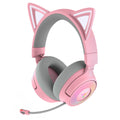 Headset Razer Kraken Kitty V3 Pro Wireless/Bluetooth Quartz