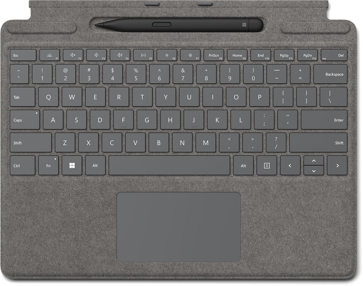 Microsoft Surface Pro Keyboard com Slim Pen Platina (UK/IRE) – 8X8-00166