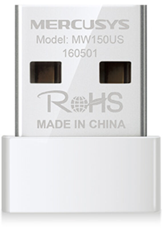 Adaptador USB Mercusys MW150US Wi-Fi N150 Nano
