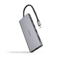 Hub Nanocable USB-C 3xUSB-A+USB-C/CARG+2xHDMI+DP+RJ45+TF+SD+AUD