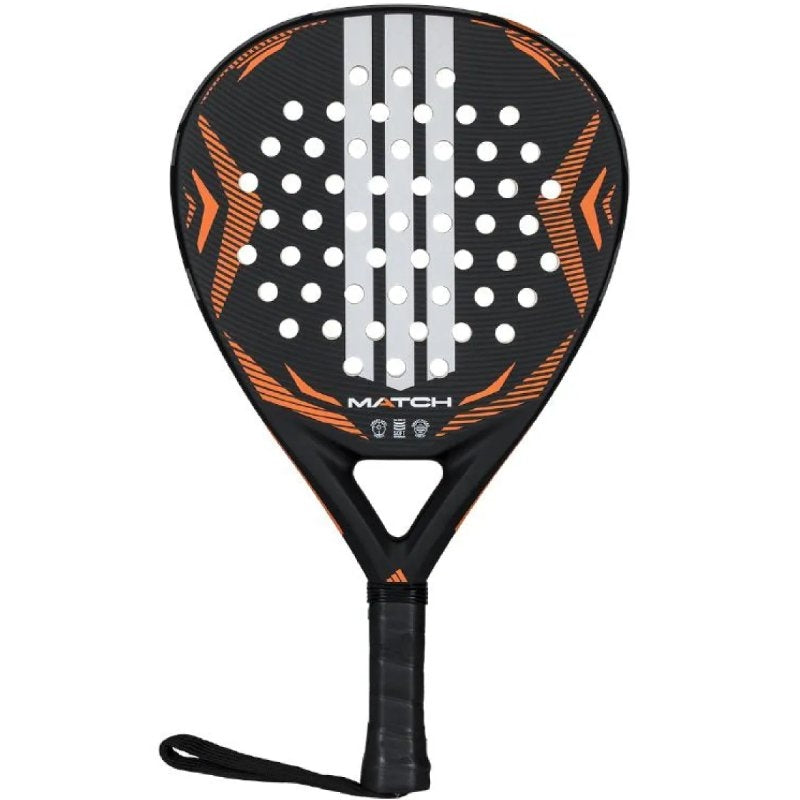 Pala de Pádel Adidas Match 3.5 2026 Preta e Laranja