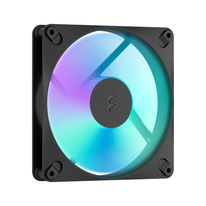Ventoinha Fractal Design Dynamic 3 14 RGB 140mm 1800RPM 4 Pinos PWM Preta