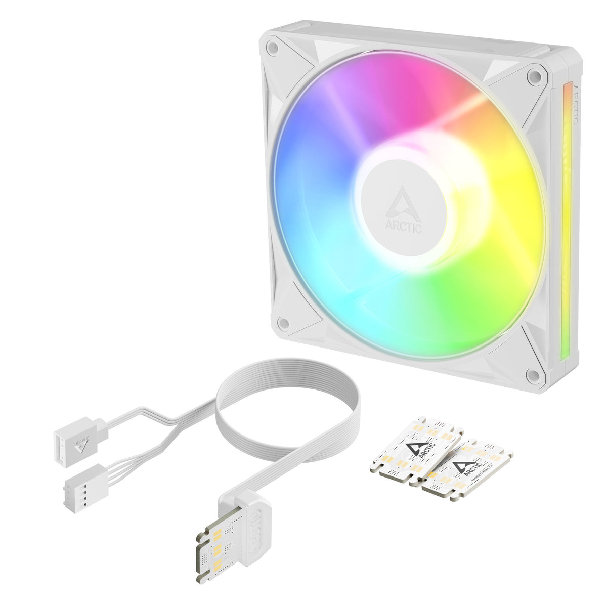 Ventoinha Arctic P14 BioniX PWM ARGB 120mm - Branco