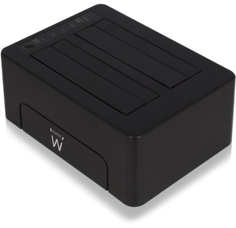 Dock HDD Ewent para Dual SSD/HDD 3.5" ou 2.5" SATA USB3.1 Gen 1