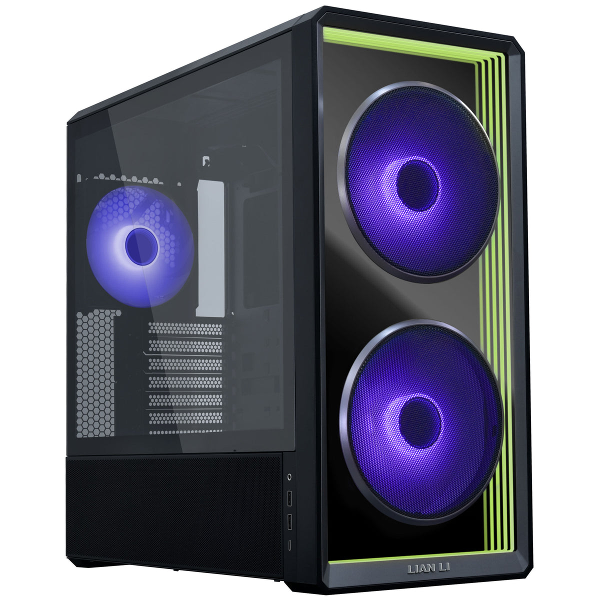 Caixa ATX Lian Li Lancool 217 Infinity Preta Vidro Temperado