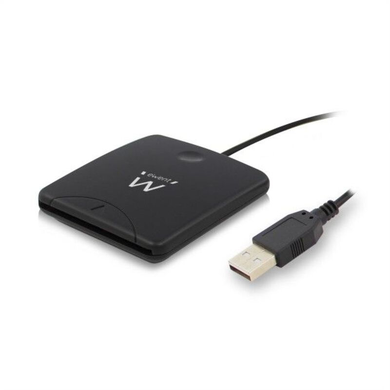Leitor de Cartões de Cidadão Ewent USB 2.0 Preto