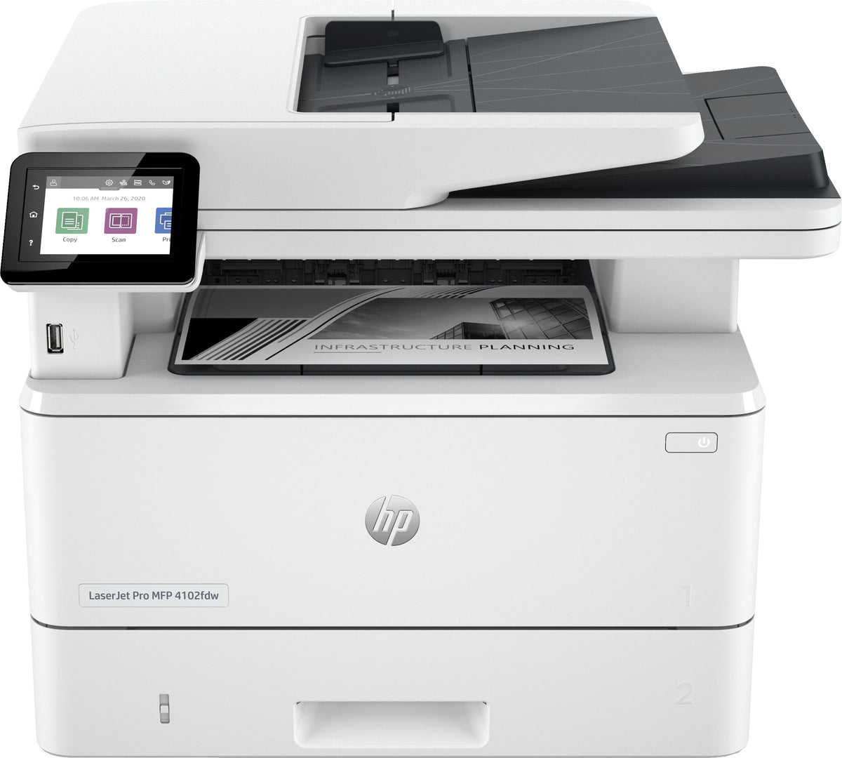 Impressora Multifunções a Laser HP LaserJet Pro MFP 4102fdw WiFi