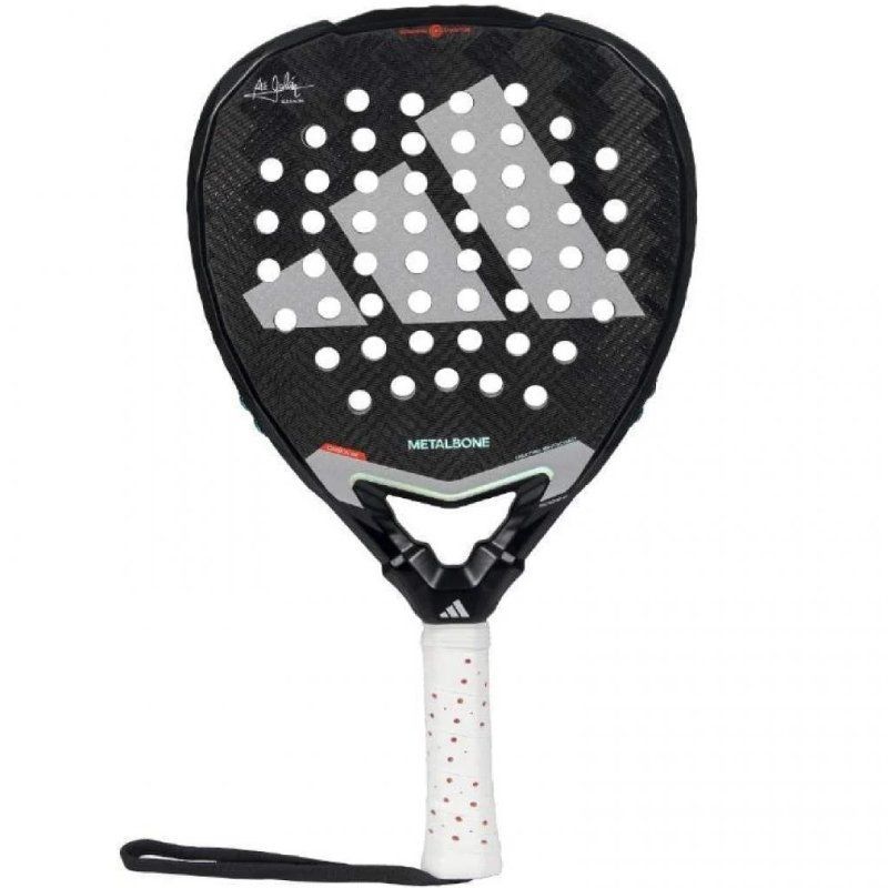 Pala de Pádel Adidas Metalbone 3.4 2025 (Ale Galan) Preta e Branca