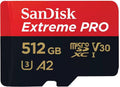 Cartão SanDisk Extreme Pro MicroSDXC UHS-I C10 U3 V30 512GB