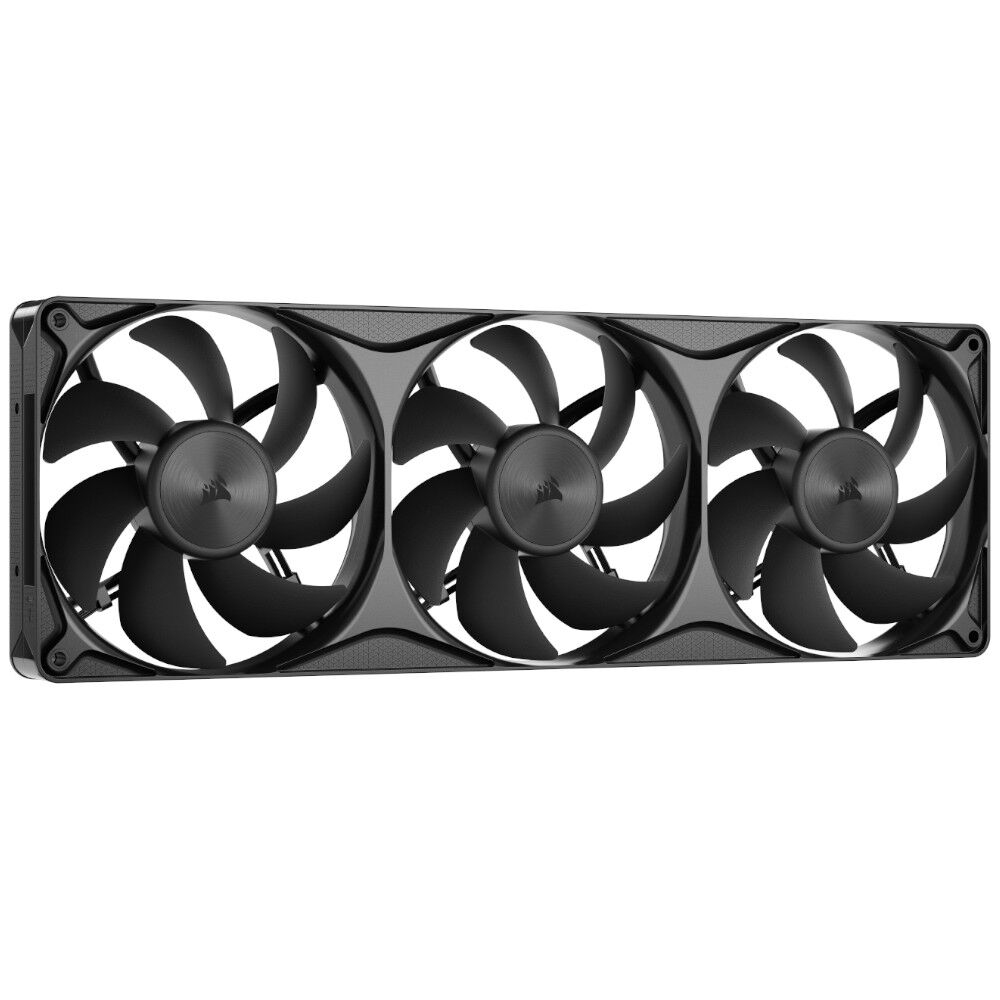 Ventoinha Corsair RS360 II Unified Frame PWM Preta 120mm Tripla Ventoínha 120mm (360mm)