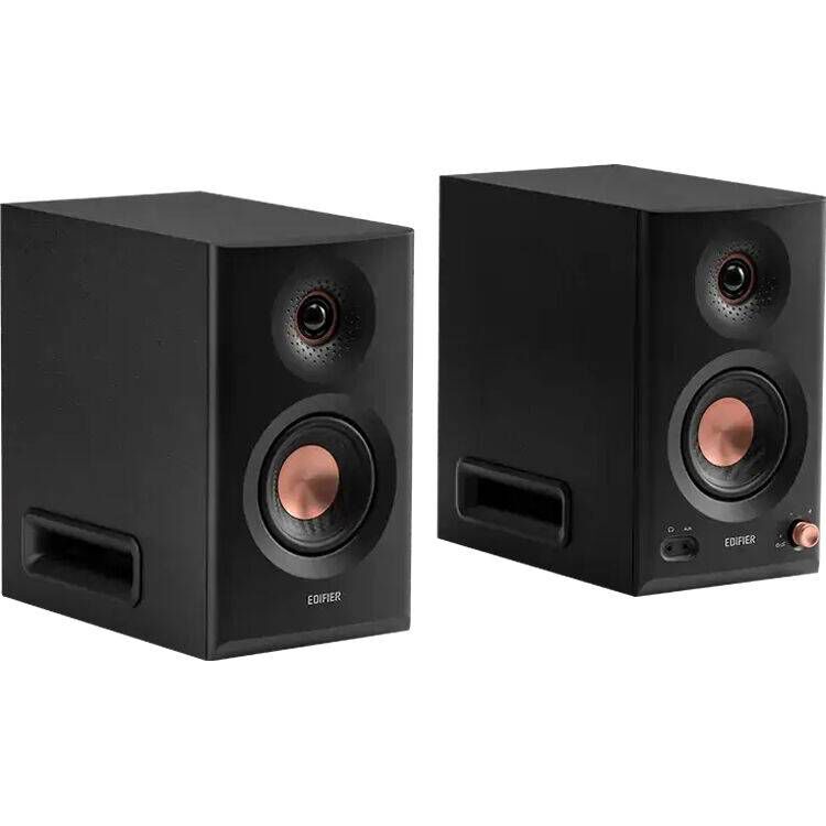 Colunas Edifier MR5 Hi-Fi Tri-Amped Studio Bluetooth 110W RMS Pretas