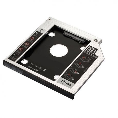 Adaptador Gigabit Universal 5.25" para 2.5" Ewent Caddy 9.5mm