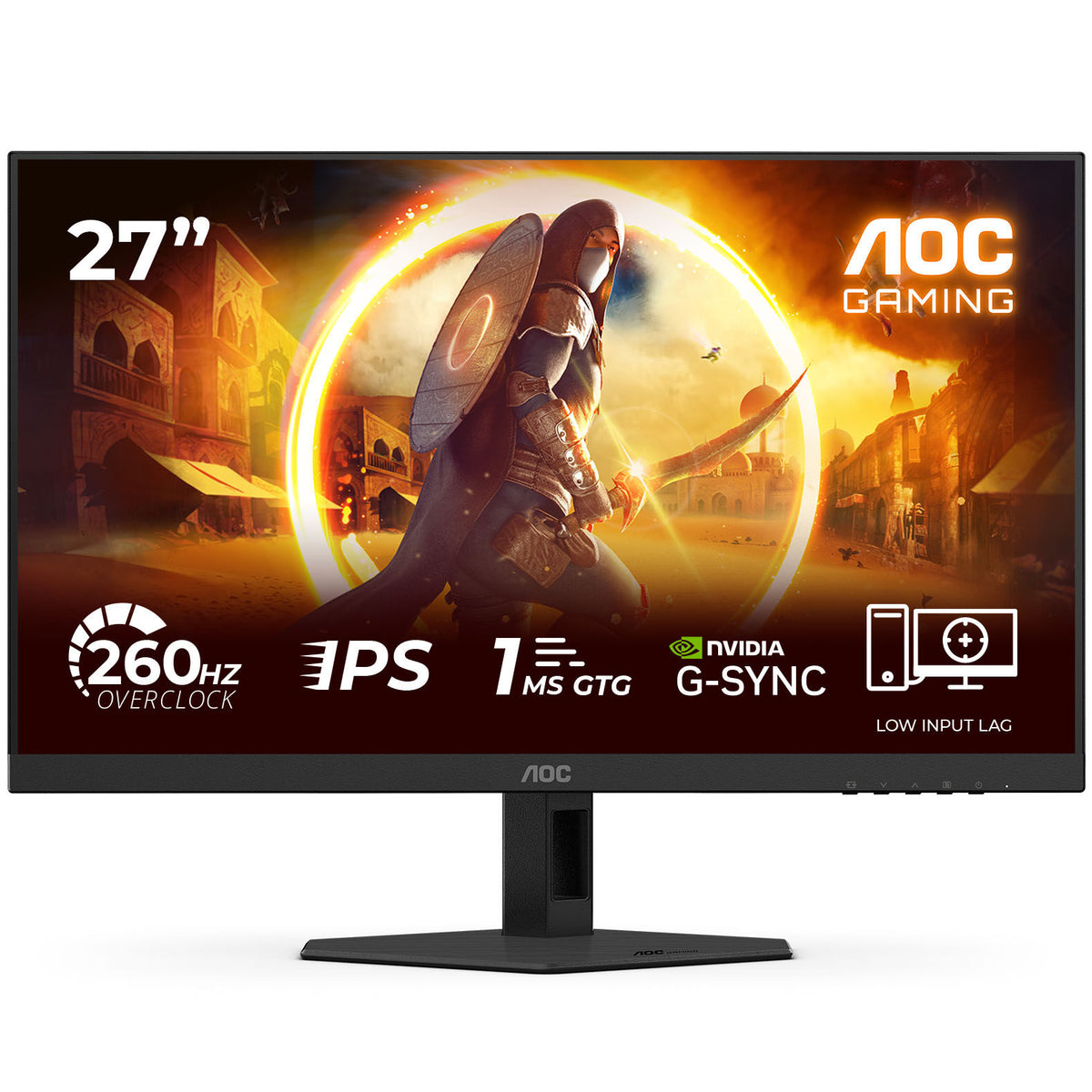 Monitor AOC Gaming 27" 27G4ZRE Fast IPS W-LED FHD 260Hz 0.3ms