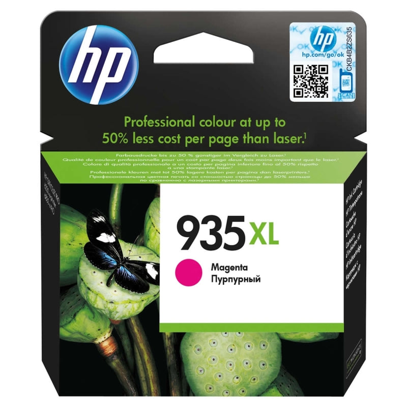 Cartucho de Tinta Original HP no935 XL Alta Capacidade Magenta