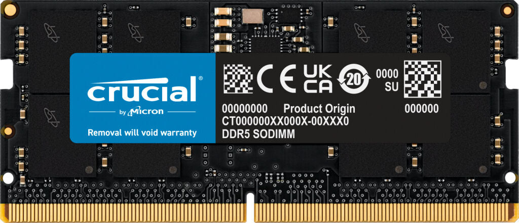 Crucial SO-DIMM 16GB DDR5 5600MHz CL46