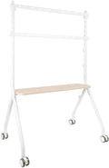 Suporte Móvel Tooq iLOVE 49" a 80" Máx. 50Kg Branco