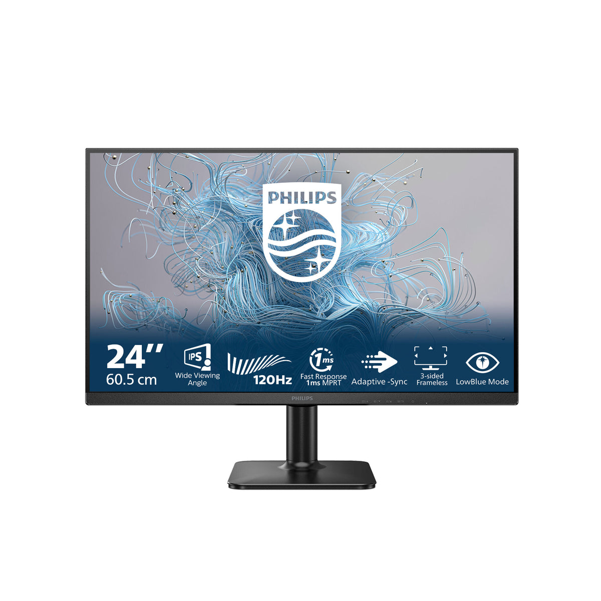 Monitor Philips Série 1000 24" 24E2N1110 IPS FHD 120Hz 1ms