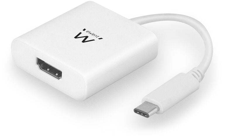 Cabo Conversor Ewent USB C Macho > HDMI 4K Branco