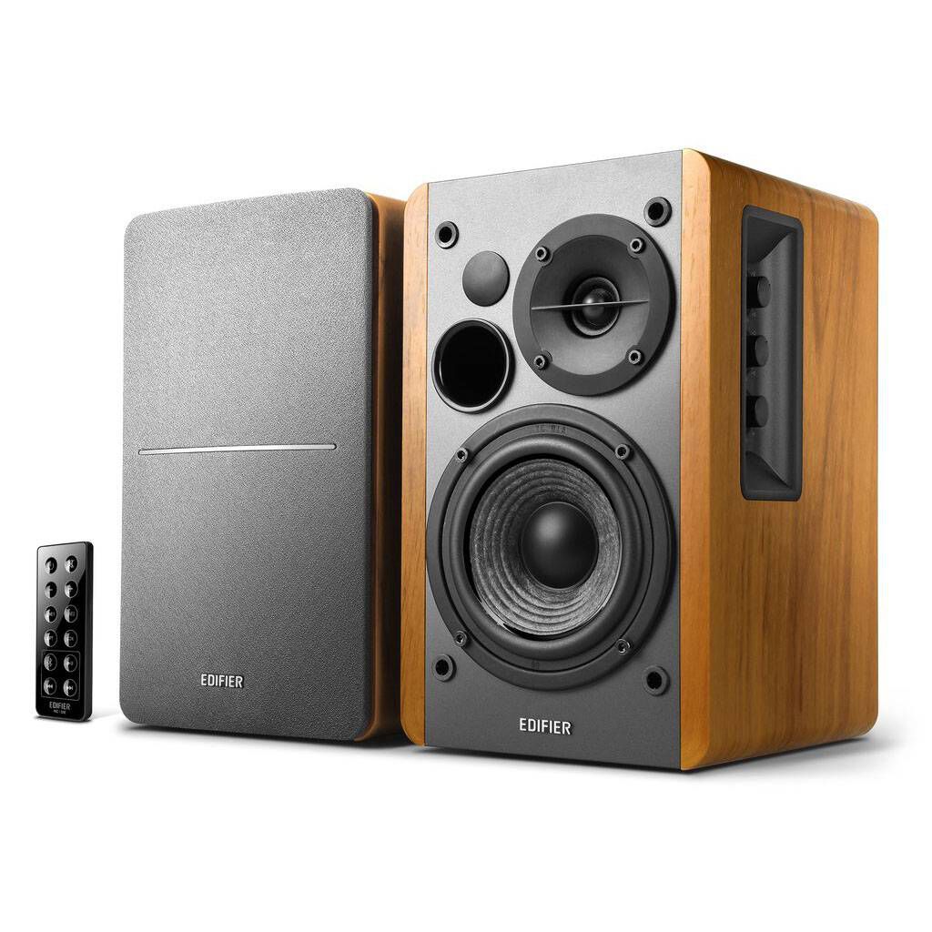 Colunas Edifier R1280DBS Studio 2.0 42W Castanhas