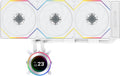 Water Cooler CPU AIO Lian Li HydroShift II LCD-C 360TL Wireless Branco - 360mm