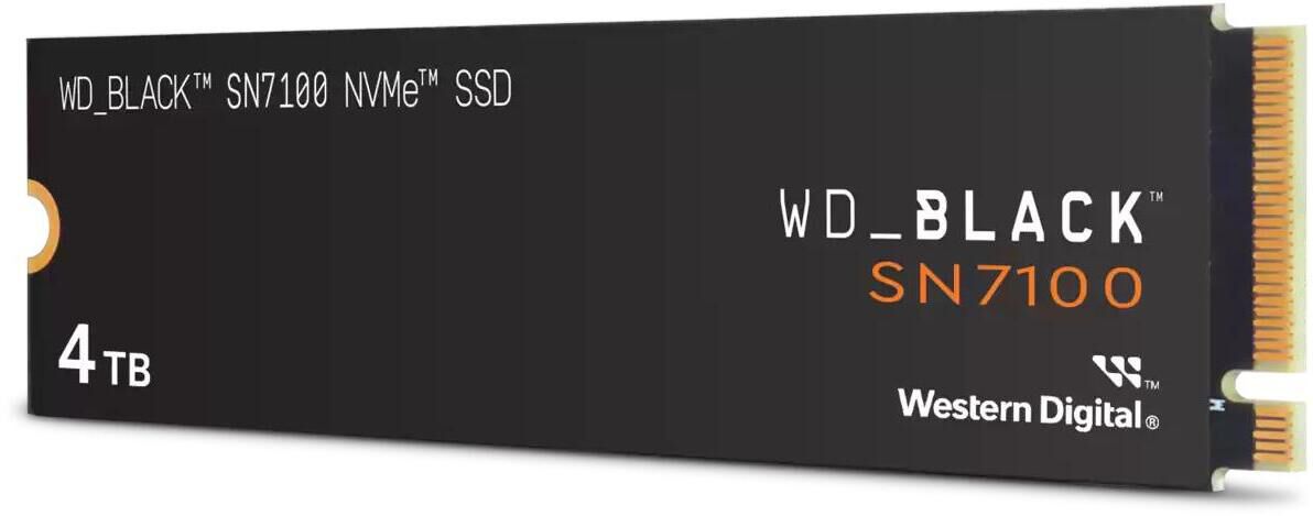SSD Western Digital Black SN7100 4TB Gen4 M.2 NVMe (7250/6900MB/s)
