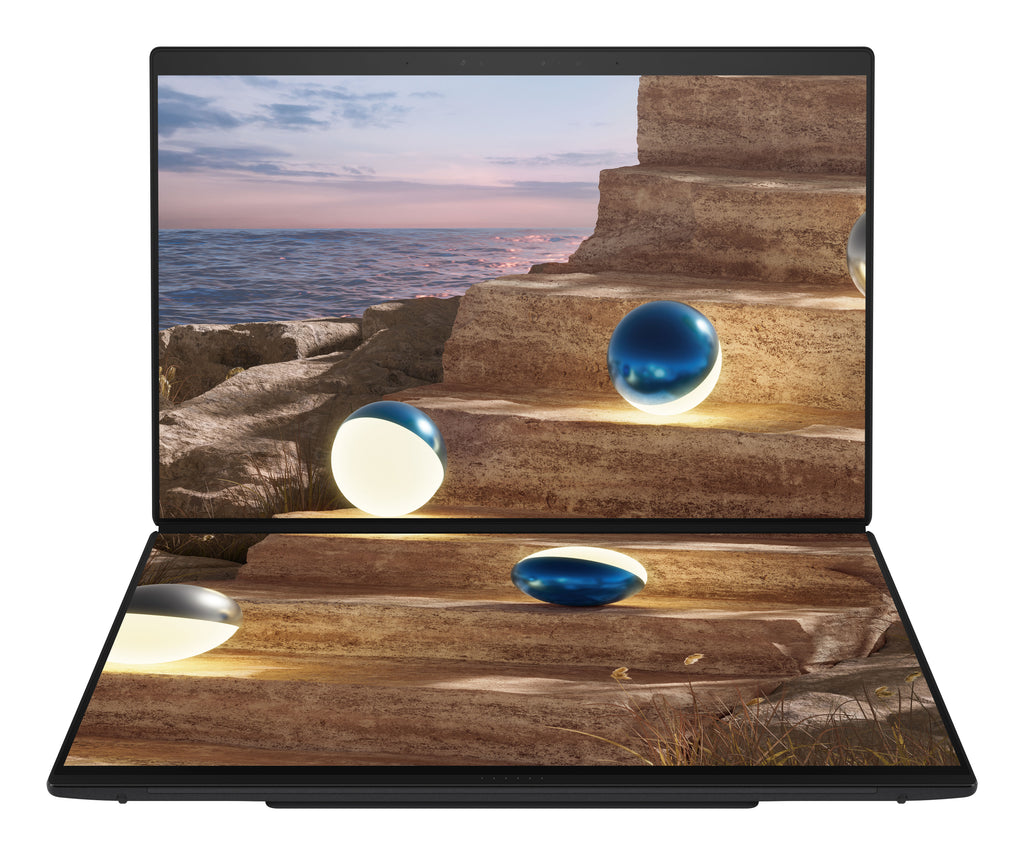Portátil ASUS ZenBook Duo UX8407AA 14" Ultra 9 285H 32GB DDR5 1TB 3K OLED 144Hz W11 Pro