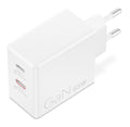 Carregador Lenovo de Parede USB-C 65W Dual GaN Branco + Cabo USB-C 1.5m