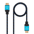 Cabo HDMI V2.0 4K@60Hz 18Gbps Nanocable A M/M 2 M Premium Preto