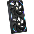 Ventoinha NZXT F240X Perfomance RGB Single-Frame Pretas - Dupla Ventoínha 120mm (240mm)