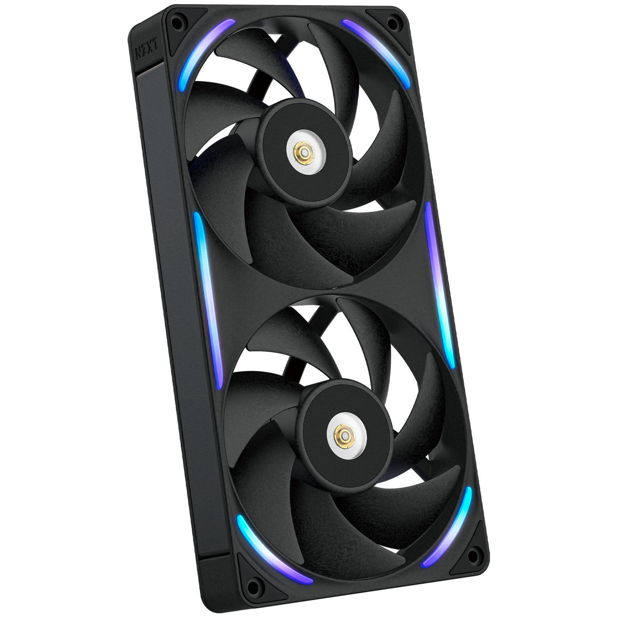 Ventoinha NZXT F240X Perfomance RGB Single-Frame Pretas - Dupla Ventoínha 120mm (240mm)