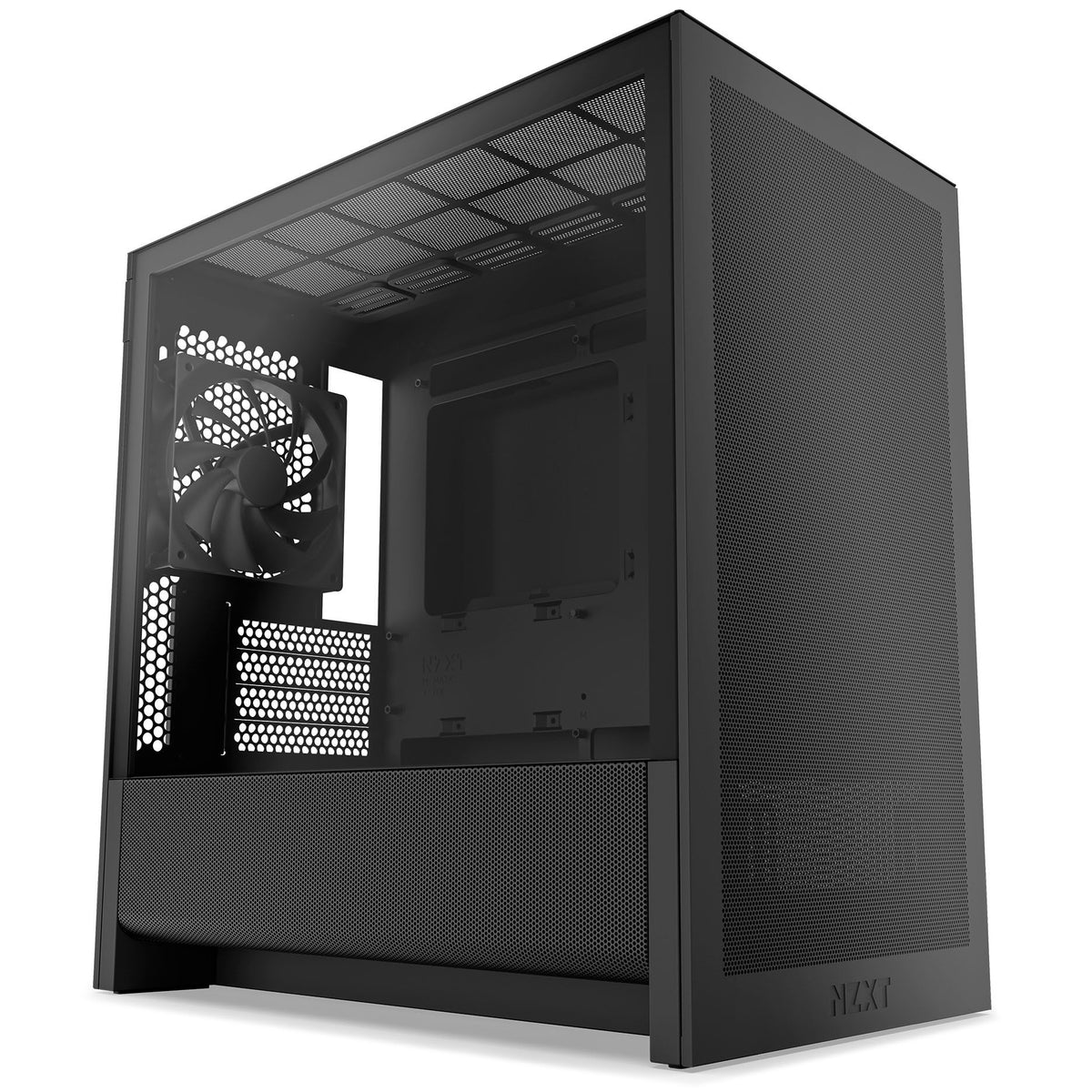 Caixa Micro-ATX NZXT H3 Flow Preta Vidro Temperado