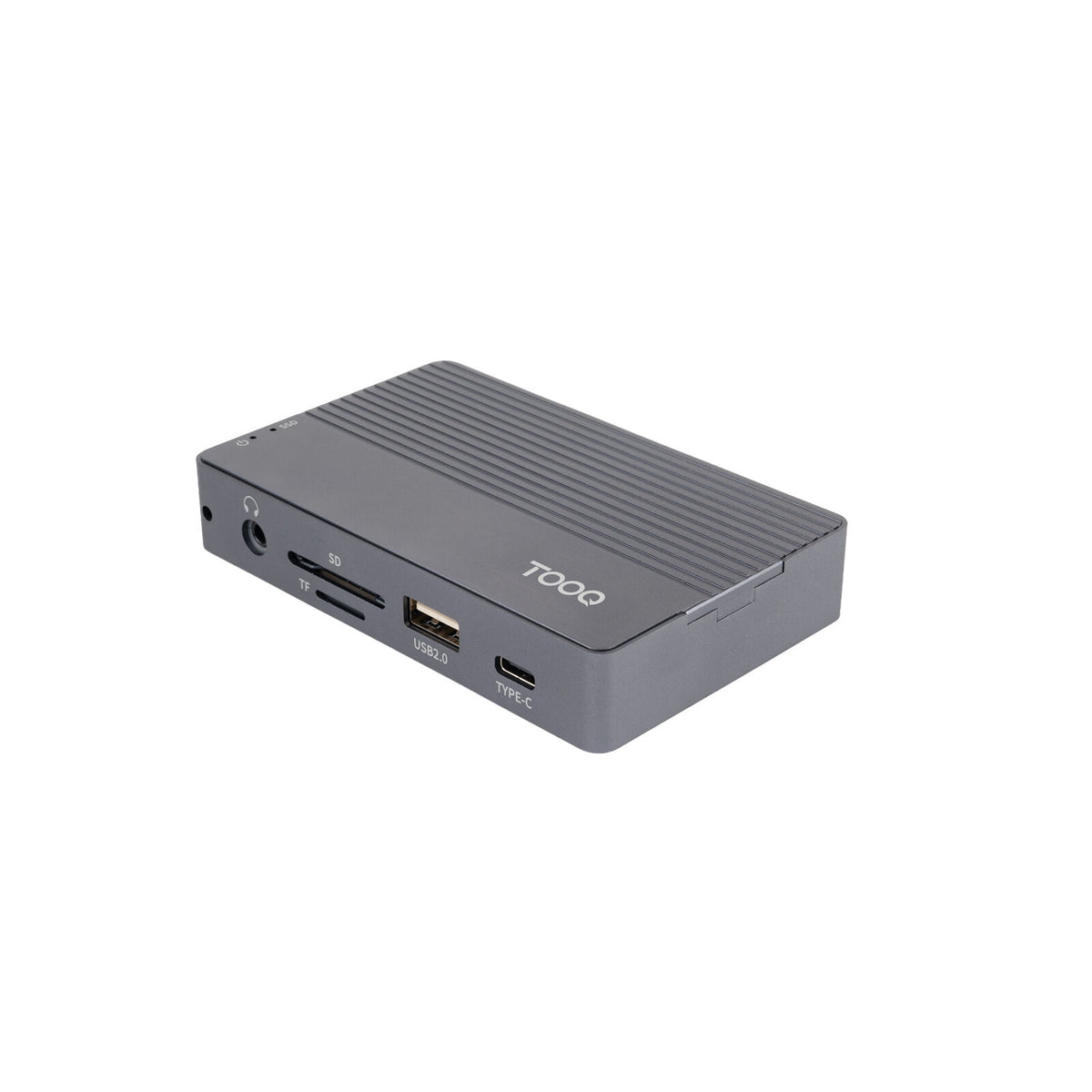 Caixa SSD com HUB Tooq TQE-2242G M.2 NGFF/NVMe USB3.2 Gen 2