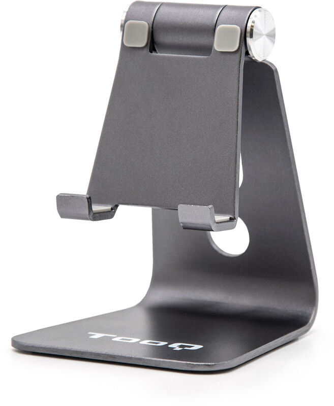 Suporte de Mesa Tooq Ajustável para Smartphone/Tablet Prateado