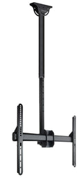 Suporte de Tecto Tooq Tilt Giratório e Extensível 37" a 70" Max. 50kg Preto