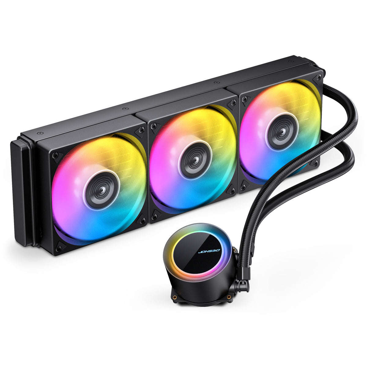 Water Cooler CPU Jonsbo TG-360 ARGB Preto - 360mm