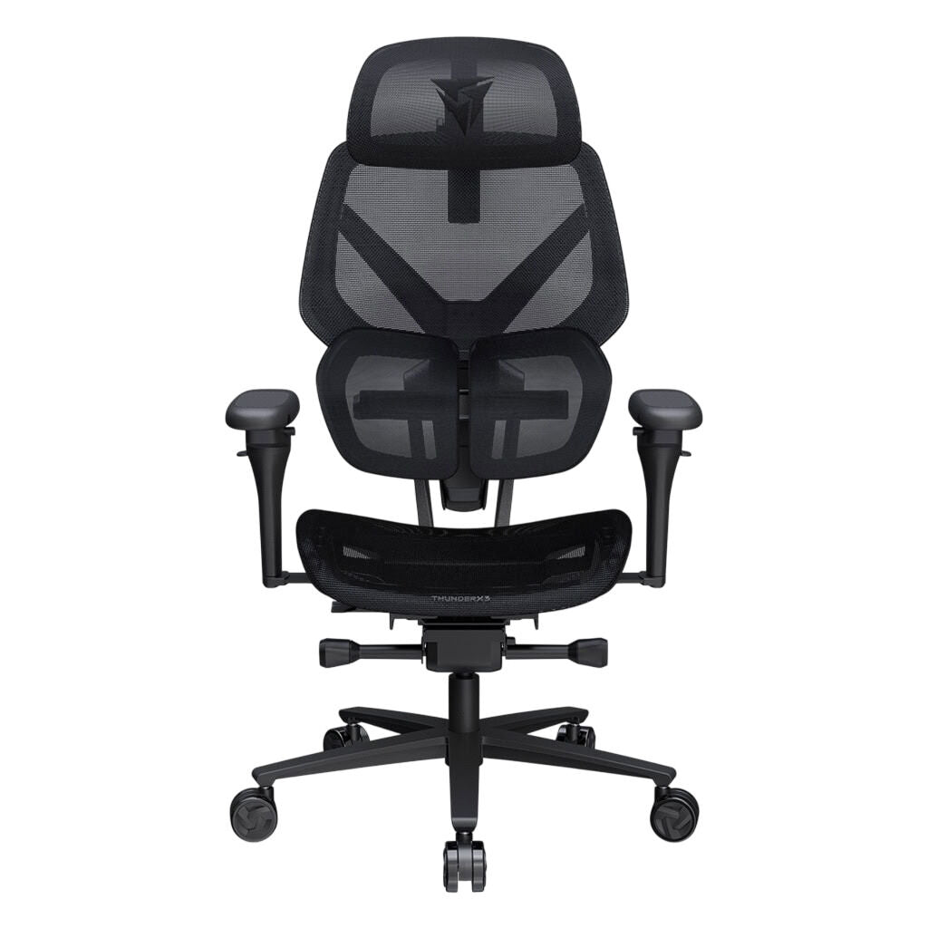 Cadeira Ergonómica TX3 (ThunderX3) FLEX Pro, Apoio lombar 360° - Mesh Black