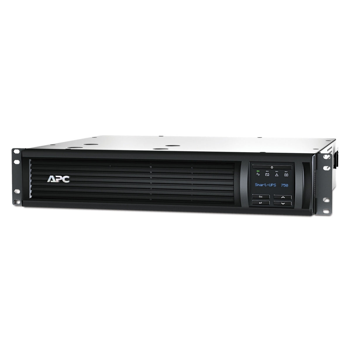 UPS APC Smart-UPS 750VA LCD RM 2U 230V com Placa de Rede