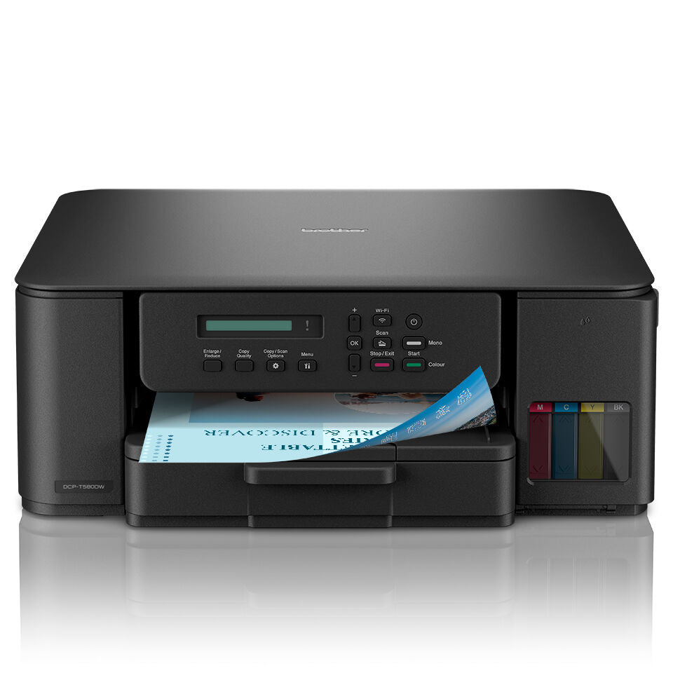 Impressora Multifunções a Jato de Tinta Brother DCP-T580DW WiFi