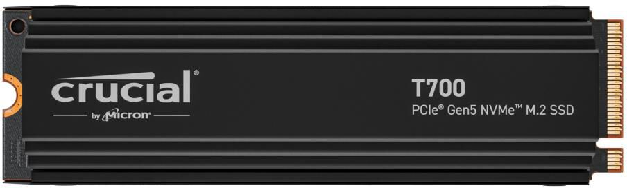 SSD Crucial T700 HS 4TB Gen5 M.2 NVMe 2280 (12400/11800MB/s)