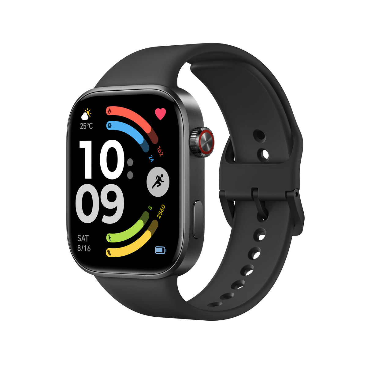 Smartwatch Xiaomi Redmi Watch 6 2,07" AMOLED 24 dias GPS NFC 5 ATM Preto