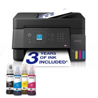 Impressora Multifunções a Jato de Tinta EPSON EcoTank ET-4900 Cores WiFi