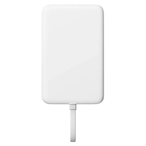 Power Bank Magnética Xiaomi 10000mAh com Cabo Integrado Branco