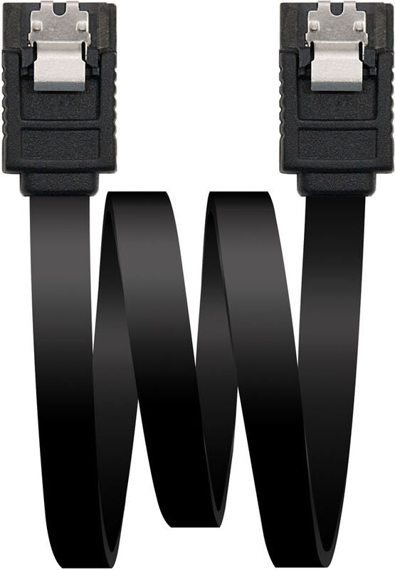 Cabo SATA III Nanocable 50 CM Preto