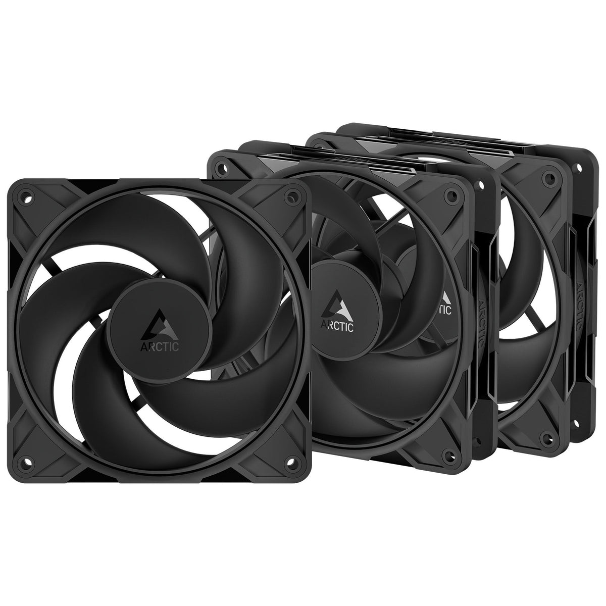 Ventoinha Arctic P12 PRO Reverse PWM PST 120mm (Pack 3)