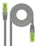 Cabo de Rede Patchcord Nanocable RJ45 CAT.6 UTP AWG26 CCA 0.30 M Cinza